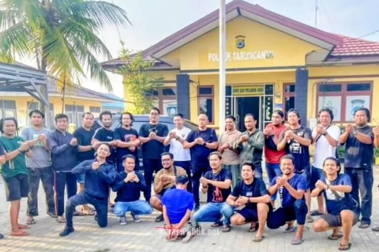 Pelaku pembubuhan yang terjadi di Amuntai Selatan berhasil diringkus di Kabupaten Batola. (Dok: Polres HSU)