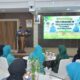 Wakil Bupati HSS H Suriani menyambut kedatangan Tim Penilai UKS-M Provinsi Kalsel di Pendopo Bupati HSS. (Dok: Istimewa)