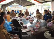 Kaji Pembangunan Sumur Bor, Wabup Kapuas Dampingi Kunjungan DPD RI Teras Narang di Posko Karhutla