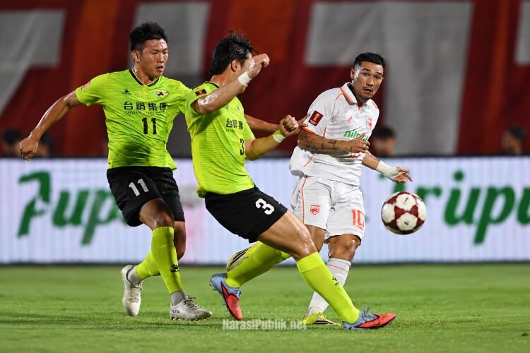 Borneo FC vs Tainan City pada laga lanjutan Grup D AFC Challenge League 2026/2027. (Dok: Istimewa)
