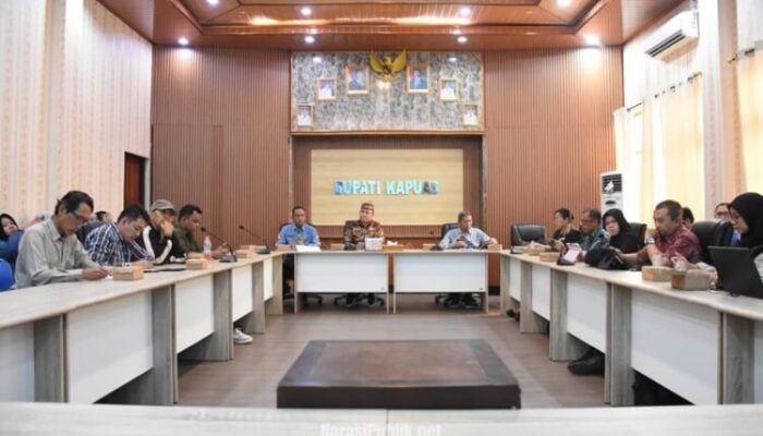 Bahas Izin Pemanfaatan Ruang, Pemkab Kapuas Gelar Rapat Penerbitan KKPR