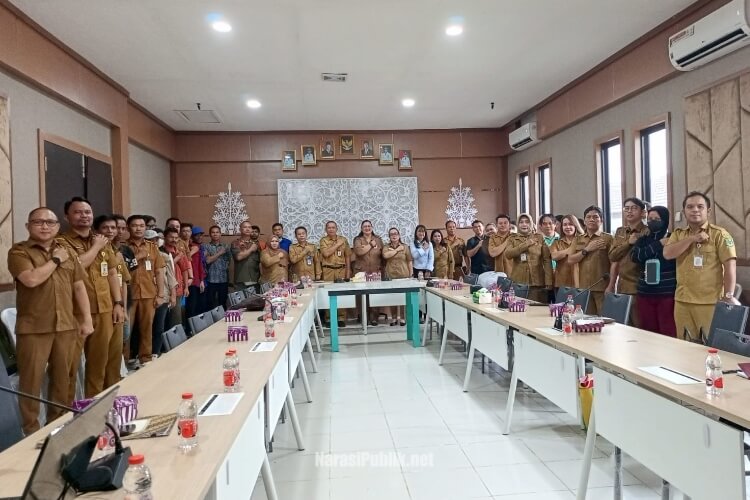 Sosialisasi Perbup Nomor 32 Tahun 2026 tentang Pedoman Pengelolaan Rusunawa yang digelar Pemkab Kapuas. (Dok: Narasi Publik)