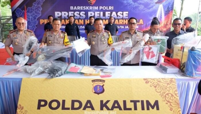 Polda Kaltim Tetapkan 33 Tersangka Kasus Karhutla, Dua Korporasi Disikat
