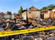 Kebakaran di Tanah Bumbu, Belasan Rumah Hangus dan Dua Warga Terluka