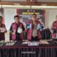 Kapolres Banjarbaru, AKBP Pius X Febry Aceng Loda beserta jajaran memperlihatkan barang bukti 3,6 Kg Sabu hasil Operasi Sarang Narkoba. (Dok: Istimewa)
